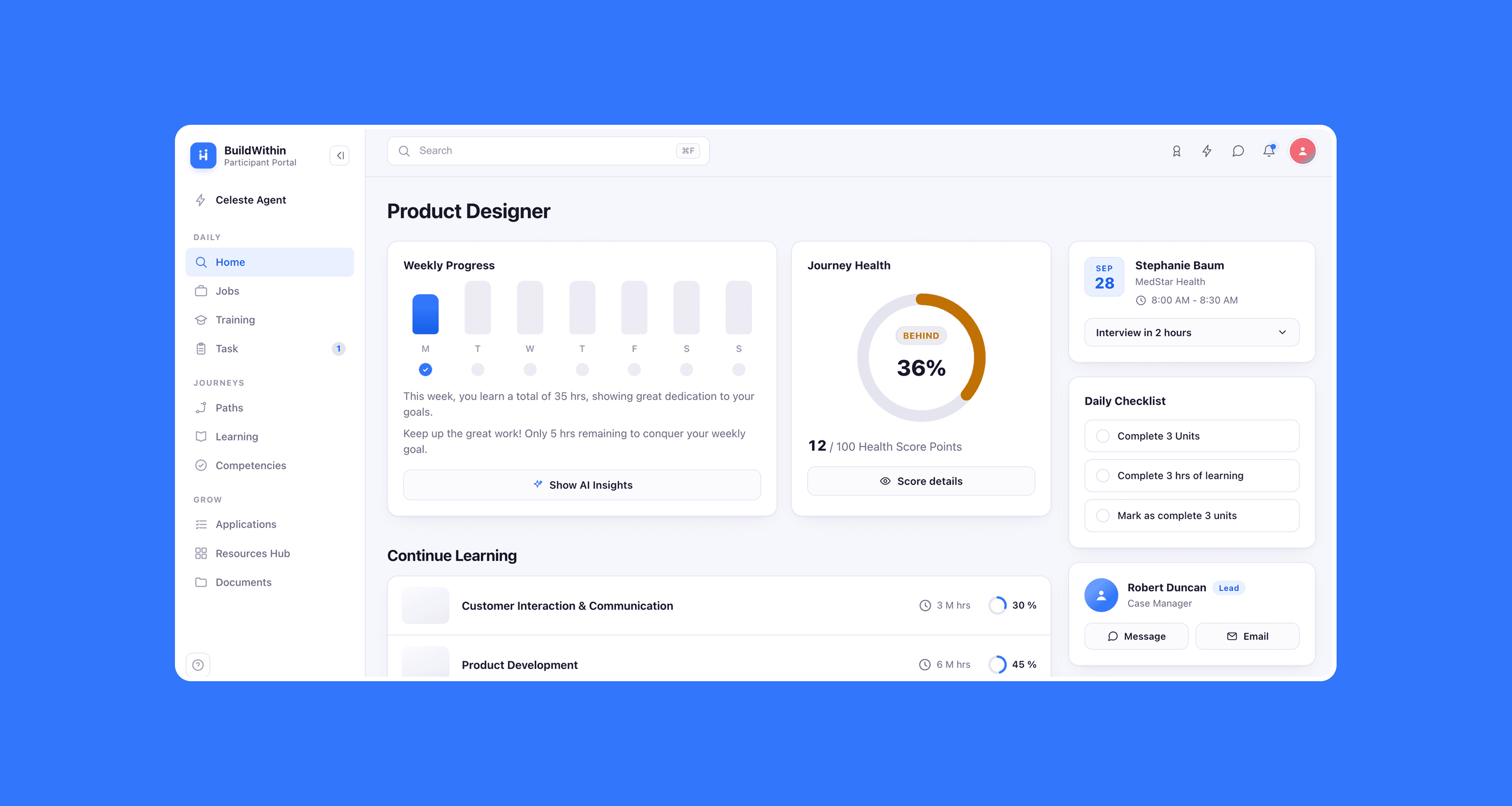 BuildWithin — Portal de Candidatos