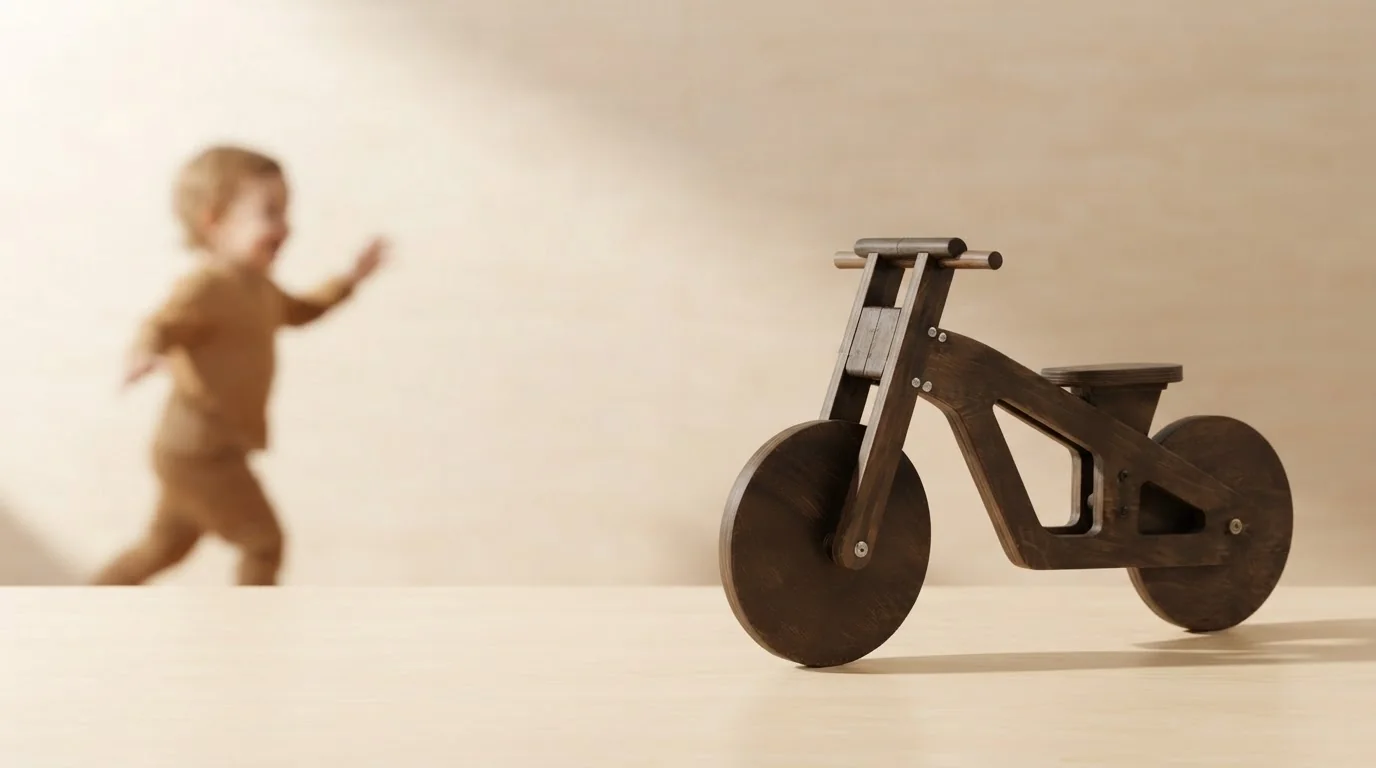 CNC — bicicleta de equilibrio